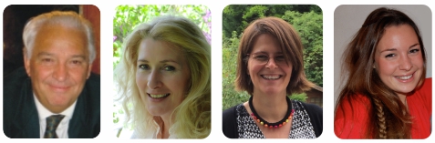 Pierre-Jean De Jonghe (MCC), Eliane Joris (PCC), Sylvie Timmers (PCC) et Anouchka De Jonghe (PCC)